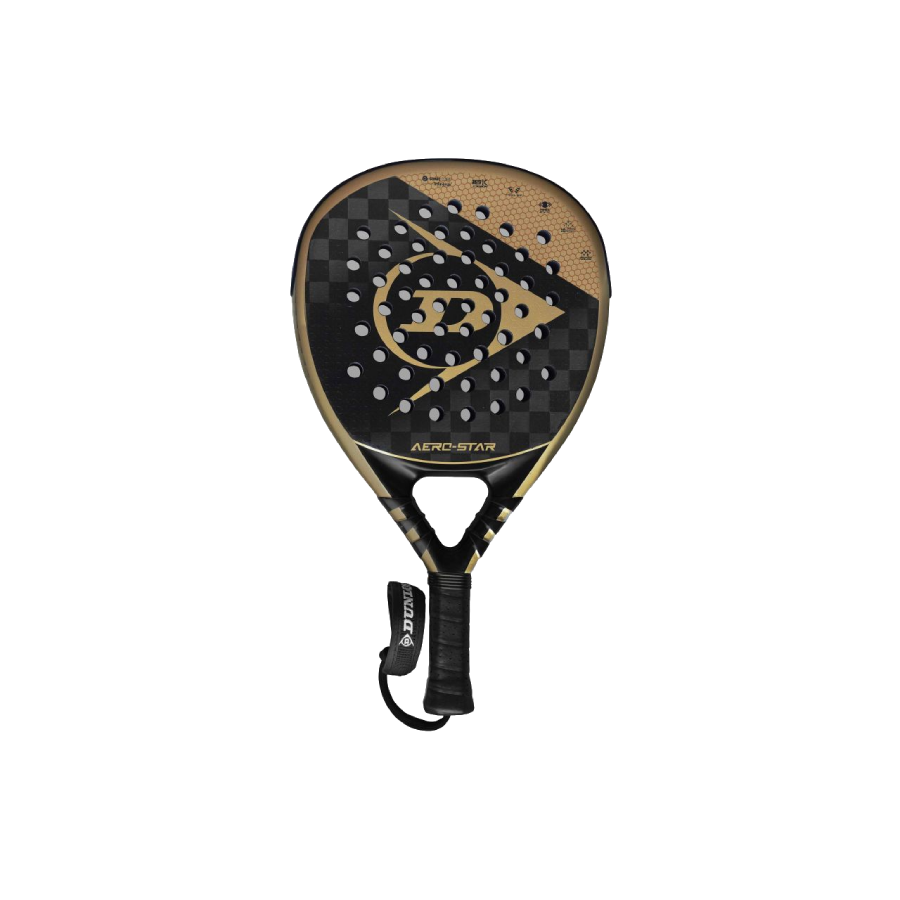 Padelio raketė Dunlop AERO-STAR,16K, 365gr