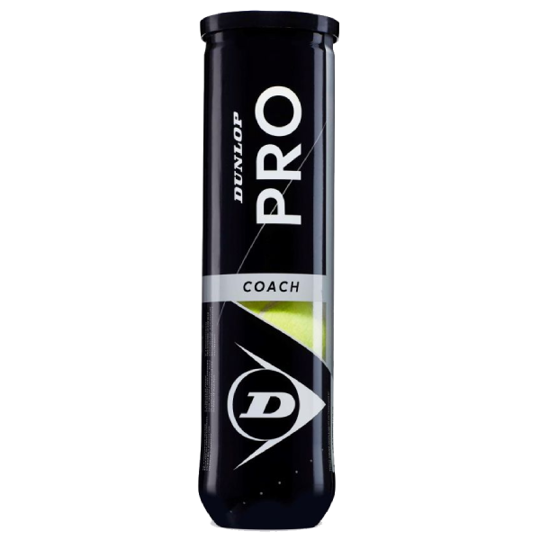 Teniso kamuoliukai Dunlop PRO Coach 4-tube