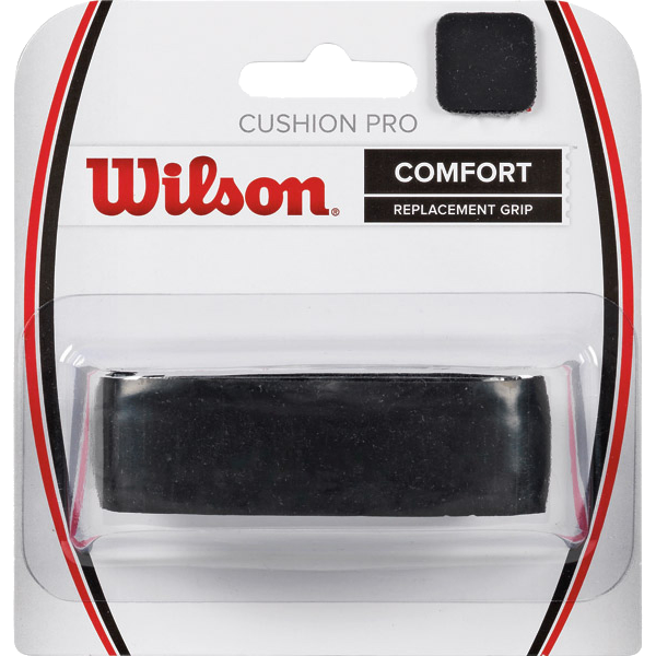 Teniso raketės apvija Wilson Cushion Pro Grip, Black