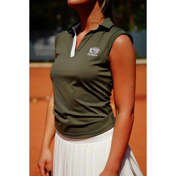 Moteriški marškinėliai Do Deuce Polo in Dark Green