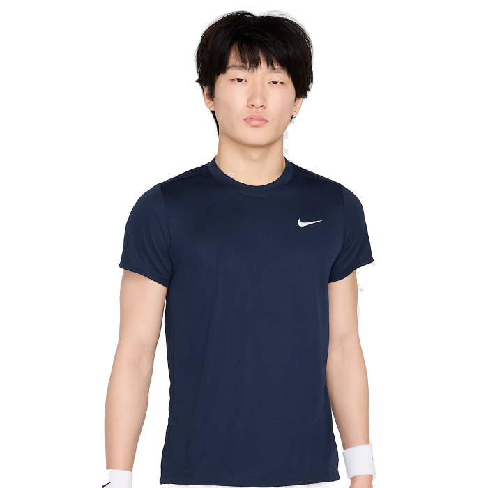Vyriški teniso marškinėliai Nike Court VICTORY TOP, Dark blue