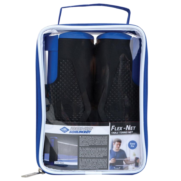 Stalo teniso tinklelis DONIC Flex-Net su laikikliu