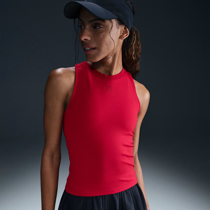 Moteriški marškinėliai NikeCourt Advantage Tank, Red