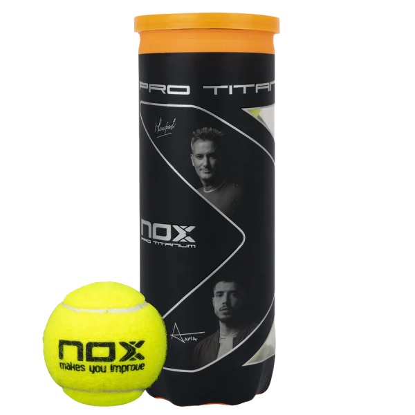 Padelio kamuoliukai NOX PRO TITANIUM 3