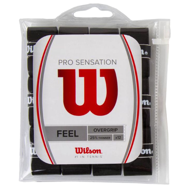 Teniso/Padelio raketės apvija Wilson Pro Overgrip, Black, 1 vnt.
