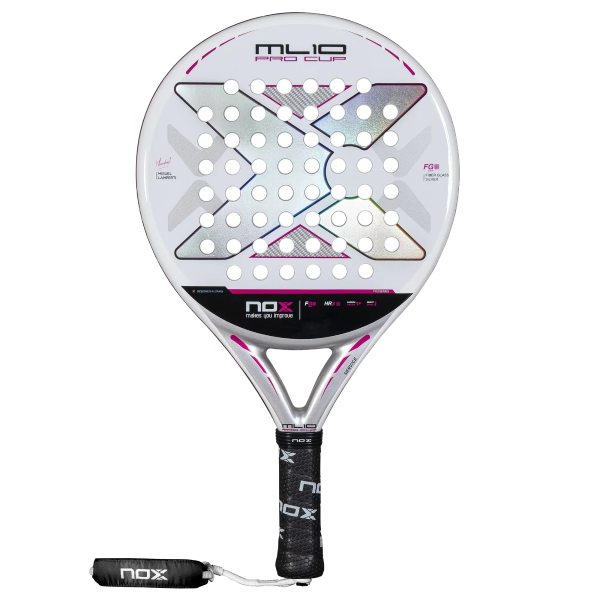 Padelio raketė NOX ML10 PRO CUP Silver, 2025, 350-365g